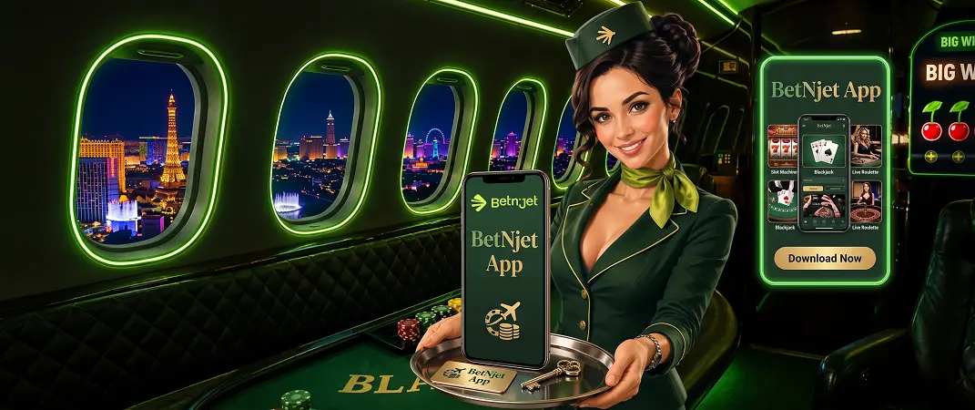BetNjet Casino App for Android and iOS in the UK